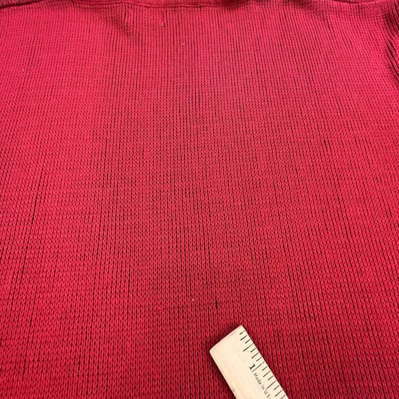 Vintage Erika womens L Floral Embroidered Knit Sweater Granny Core Boho Cottage - Picture 8 of 11